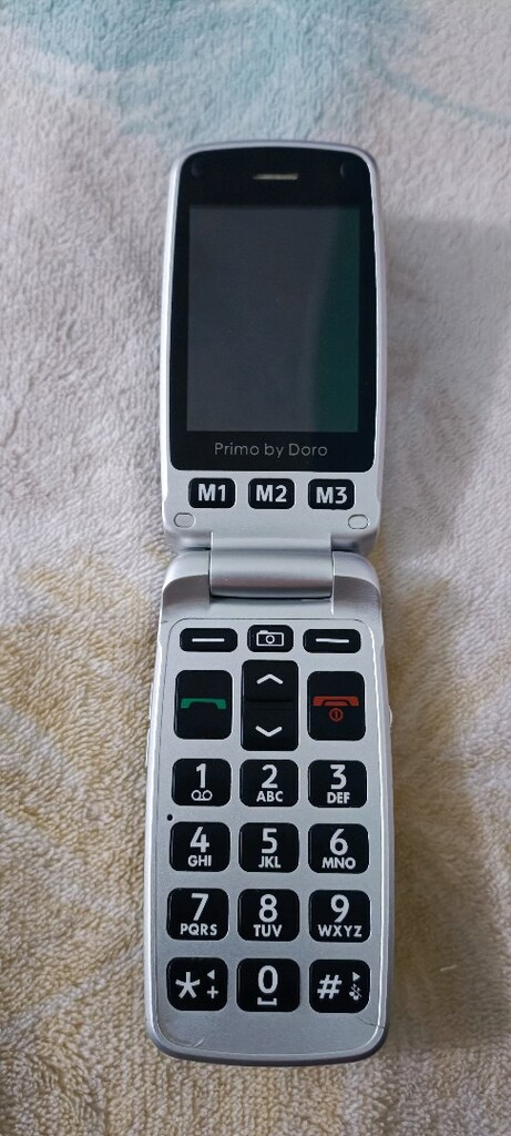 Primo 413 by Doro All Carriers büyük tuşlu cep telefonu - 3