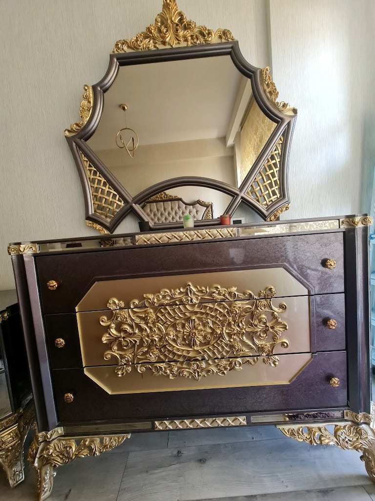 Konya | Özel Üretim Lüks Avangart Yatak Odası Takımı + İstikbal Yatak - 3