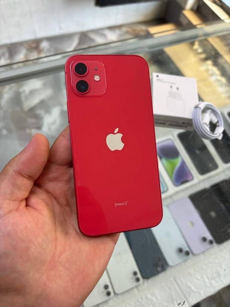 MÜHENDİSCELL’DEN YURTİÇİ İPHONE 12 KIRMIZI FUL ORJİNAL - 8