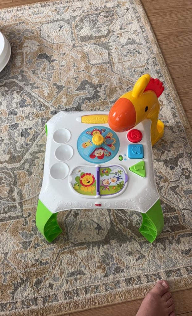 Renkli Bebek Oyun Masası - 2