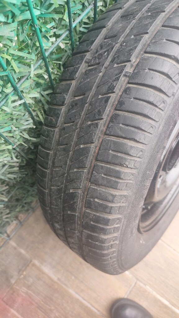 1 adet 185/70/14 ebatlı Ford Ranger ne Mazda kamyonet stepne 6x139.7 - 5