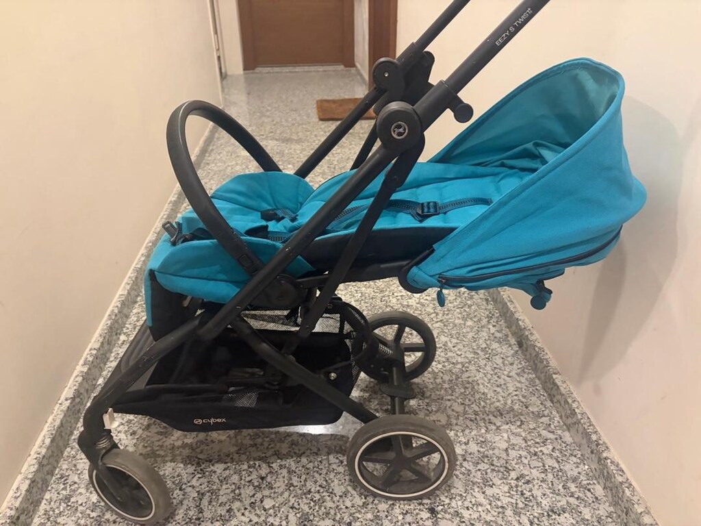 cybex easy twist 360 derece dönen bebek arabası acil - 8