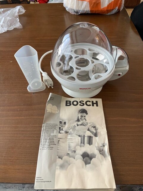 bosch yumurta pişirme makinası