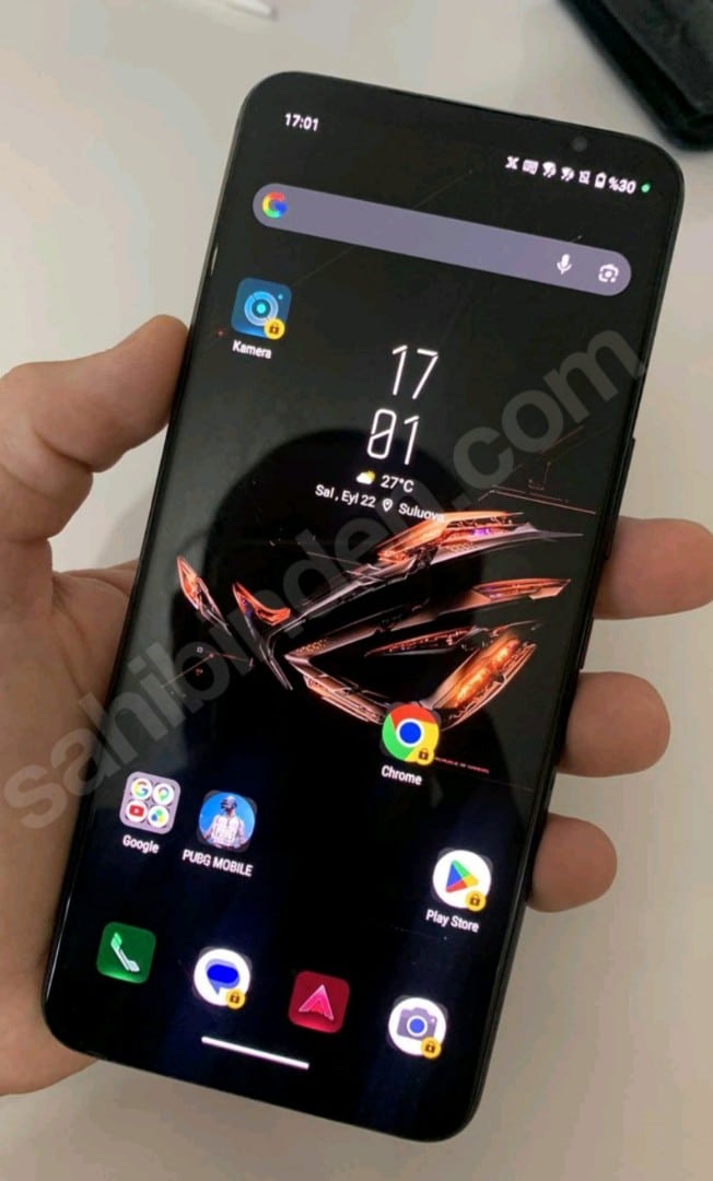asus oyuncu telefonu rog phone 3 hızlı seri 256 GB hafıza 12 GB RAM s