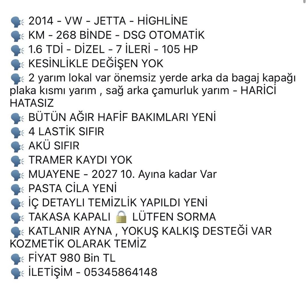 2014 VW JETTA HİGHLİNE DGS HATASIZ AYARINDA - 5