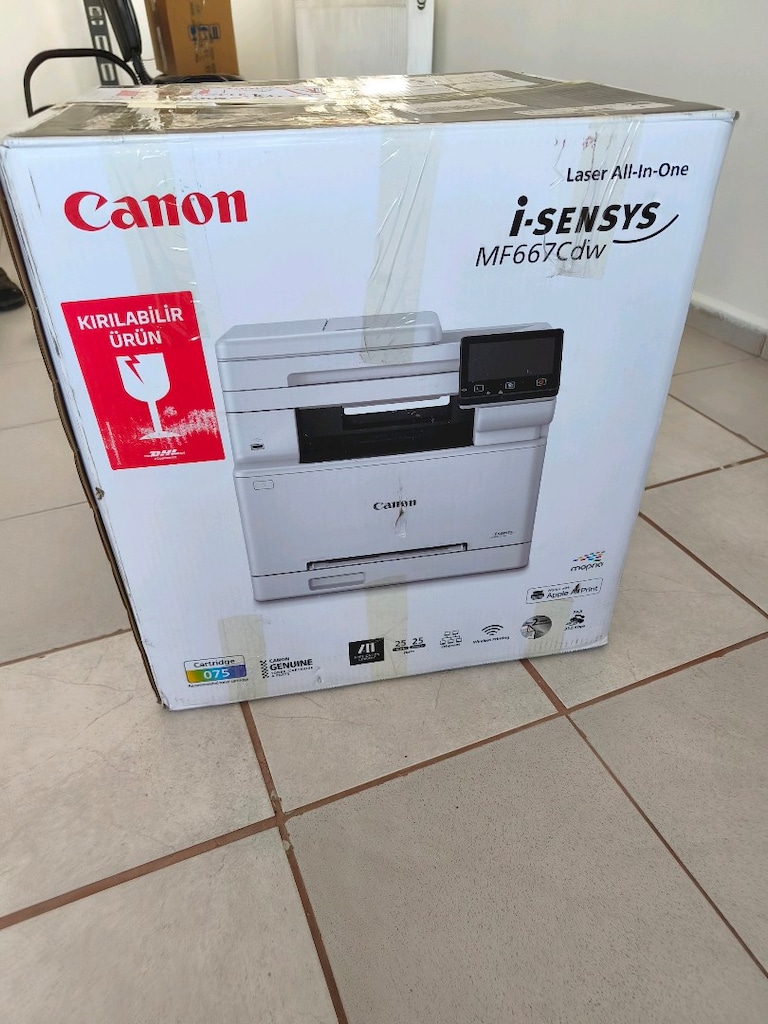 Canon I-Sensys MF667CDW, Renkli Lazer Yazıcı, Tarayıcı, Fotokopi, Fax, - 7
