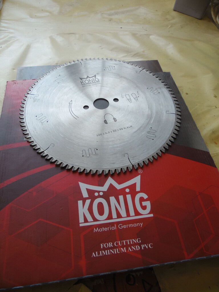 König 300mm 96 Diş Alüminyum-PVC Kesim Daire Testeresi (Sessiz Seri) - 6