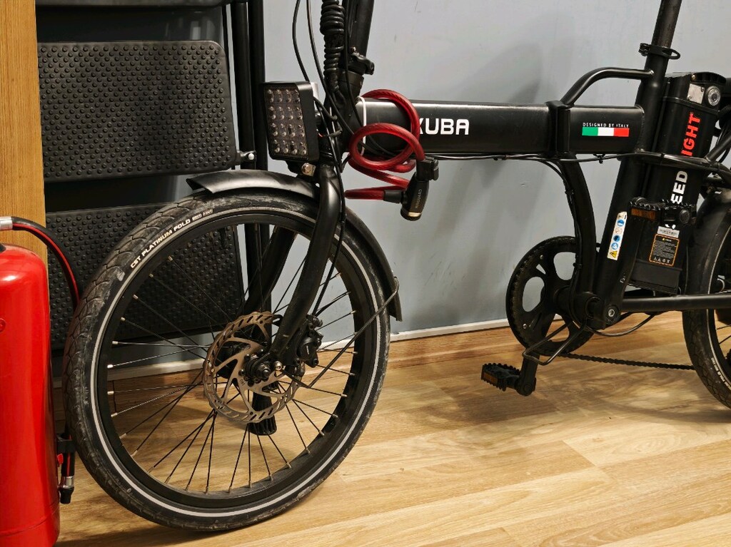 kuba speedlight elektrikli bisiklet Çift batarya full aksesuar - 3
