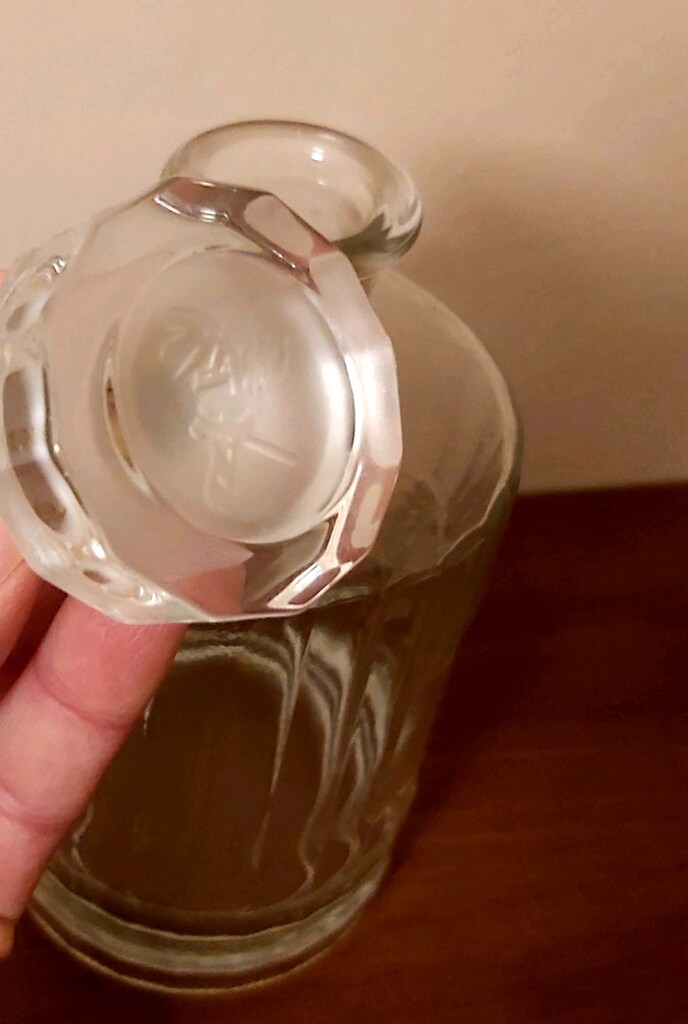 Kristalize vintage müthiş karaf servis sunum dekor - 2