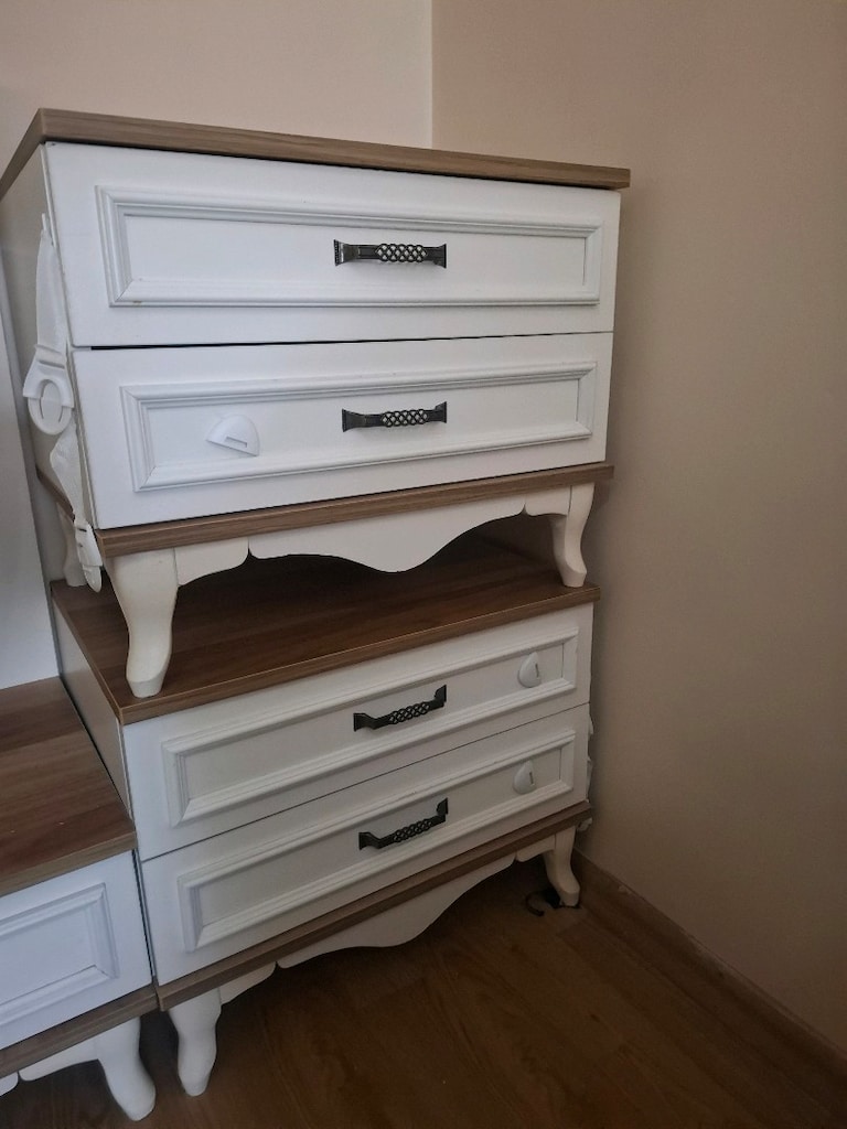 mdf yatak odası takımı ful set sifir gibi - 3