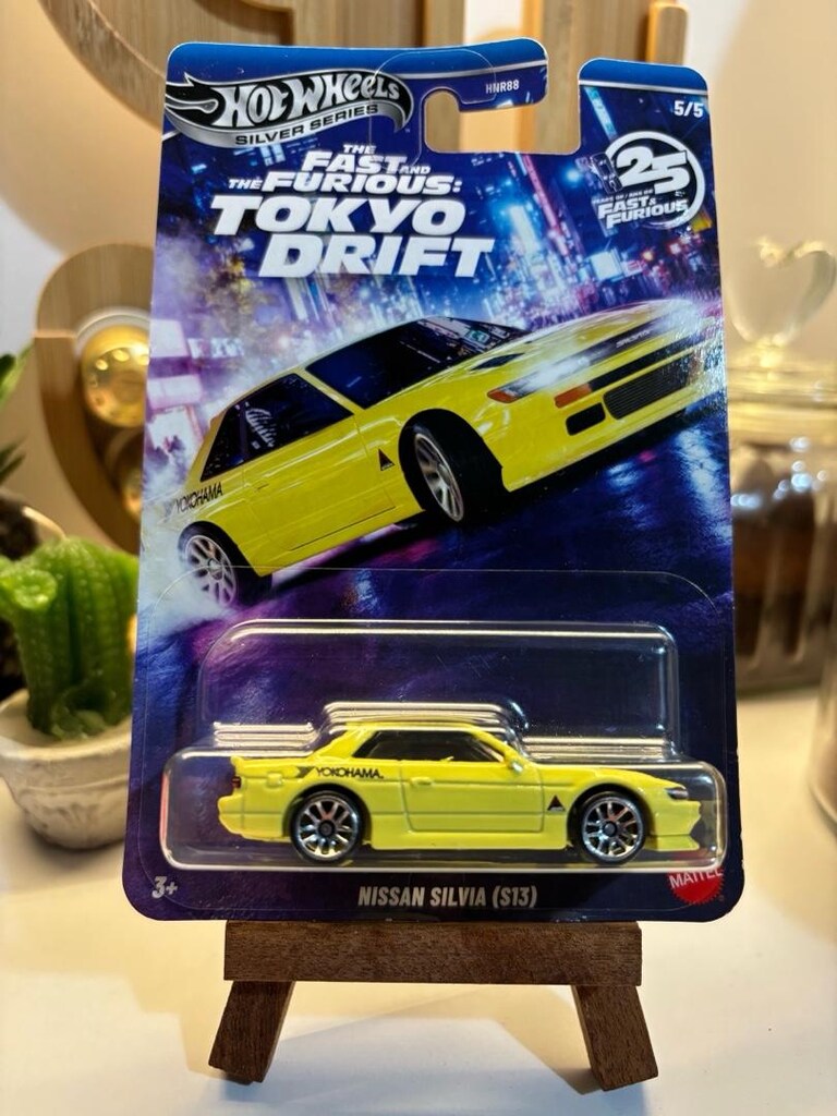 Hot Wheels Silver Fast Furious Tokyo Drift Nissan Silvia S13 - 4