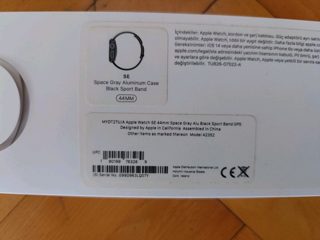 APPLE WACTH SE 44mm KUTULU TERTEMiZ PiL SAGLIGI %73 - 7