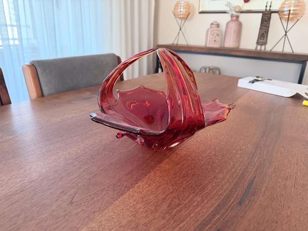 murano kırmızı şekerlik - 3