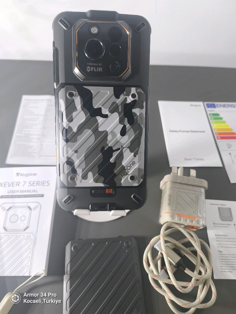 RUGONE XEVER 7 PRO 5G FLIR Termal Kameral - 3