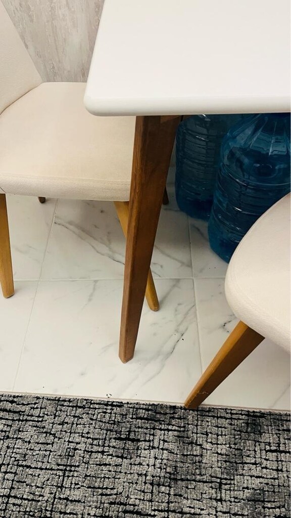 RAPSODİ 80*120 cm Mutfak Masası+ 2 sandalye - 4