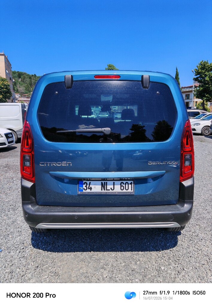 Citroen berlingo 2024 shine bold xtr azur mavi 1.5 BlueHDIeat8otomatik - 5