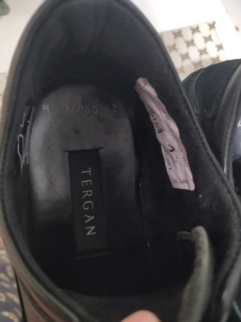 Tergan Deri ve Nubuk Sneaker Ayakkabı - 3