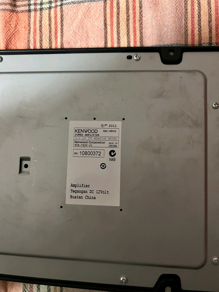 Kenwood kac m846 720w nadir anfilerden kullanılmamış - 2