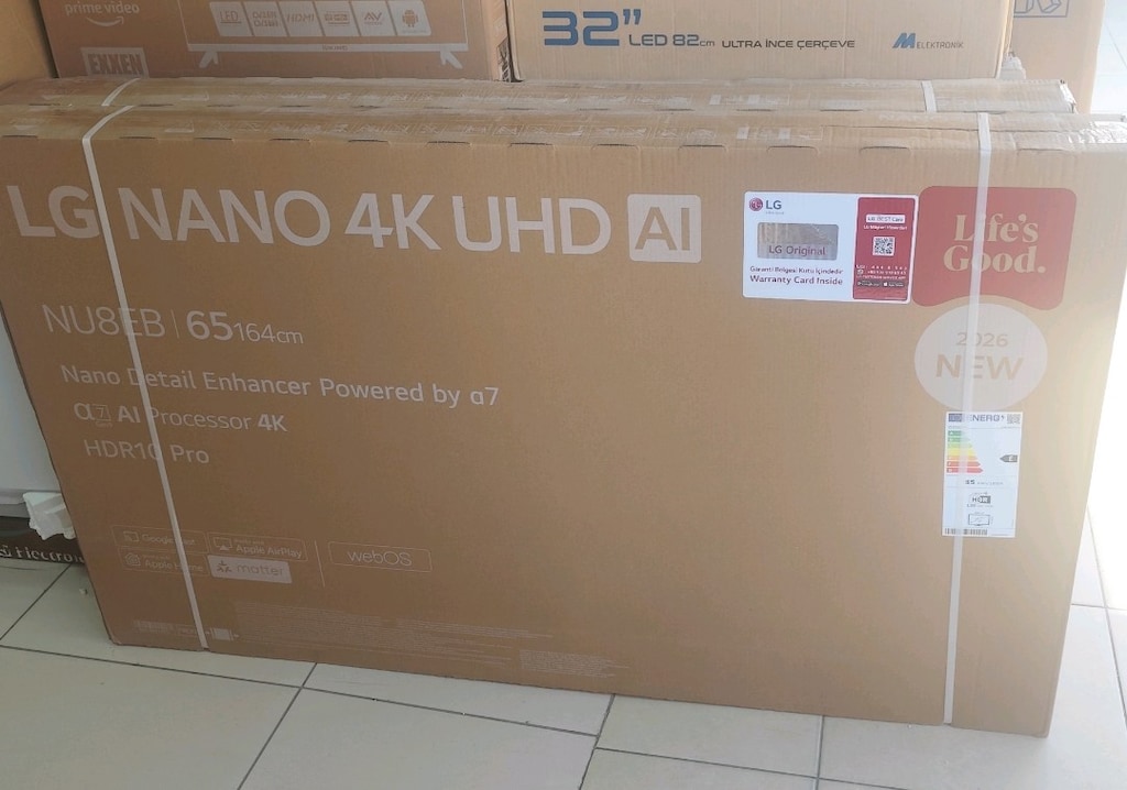LG NANO 65NU8E0B3LA 65 İNÇ 163EKRAN 4K ULTRAHD DÂHİLİ Wİ-Fİ UYDULU SIF - 5