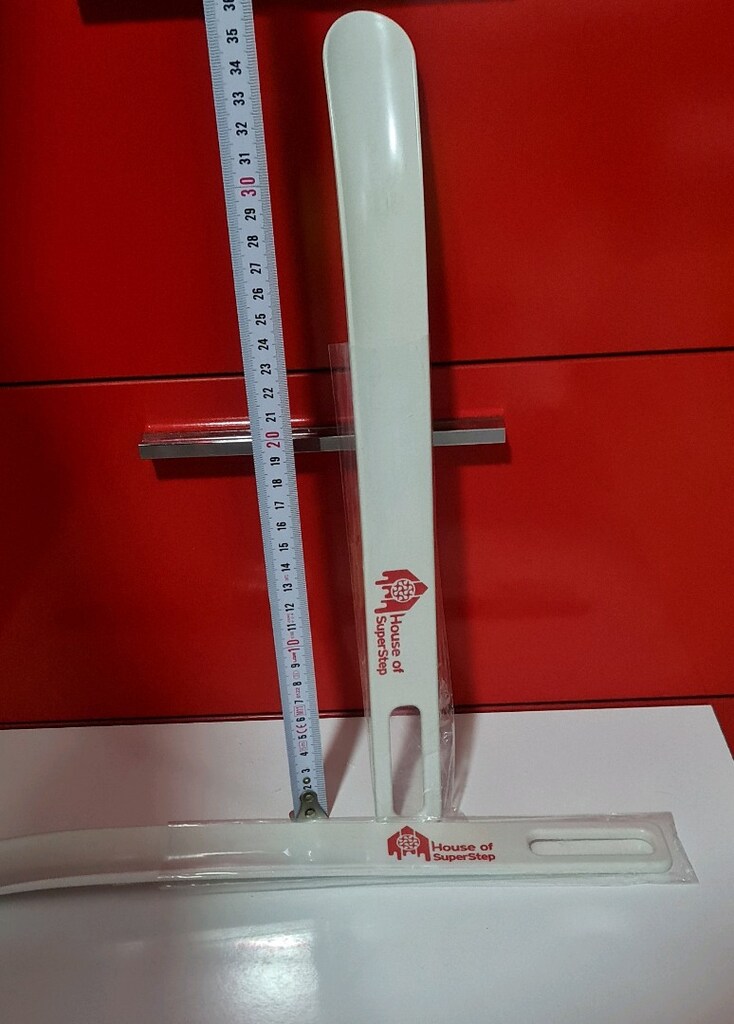 House of SuperStep 37 cm. ayakkabı çekeceği Kerata. BEYAZ. Sıfır. - 5