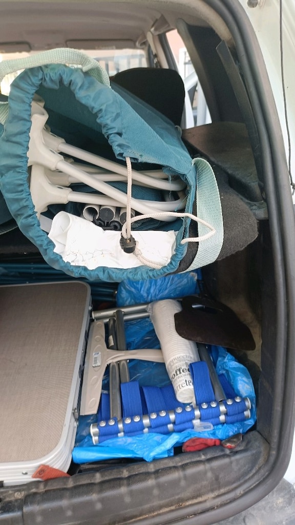 Decathlon Campet 60cm 3 adet kampet yatak sıfırdan farksız - 6