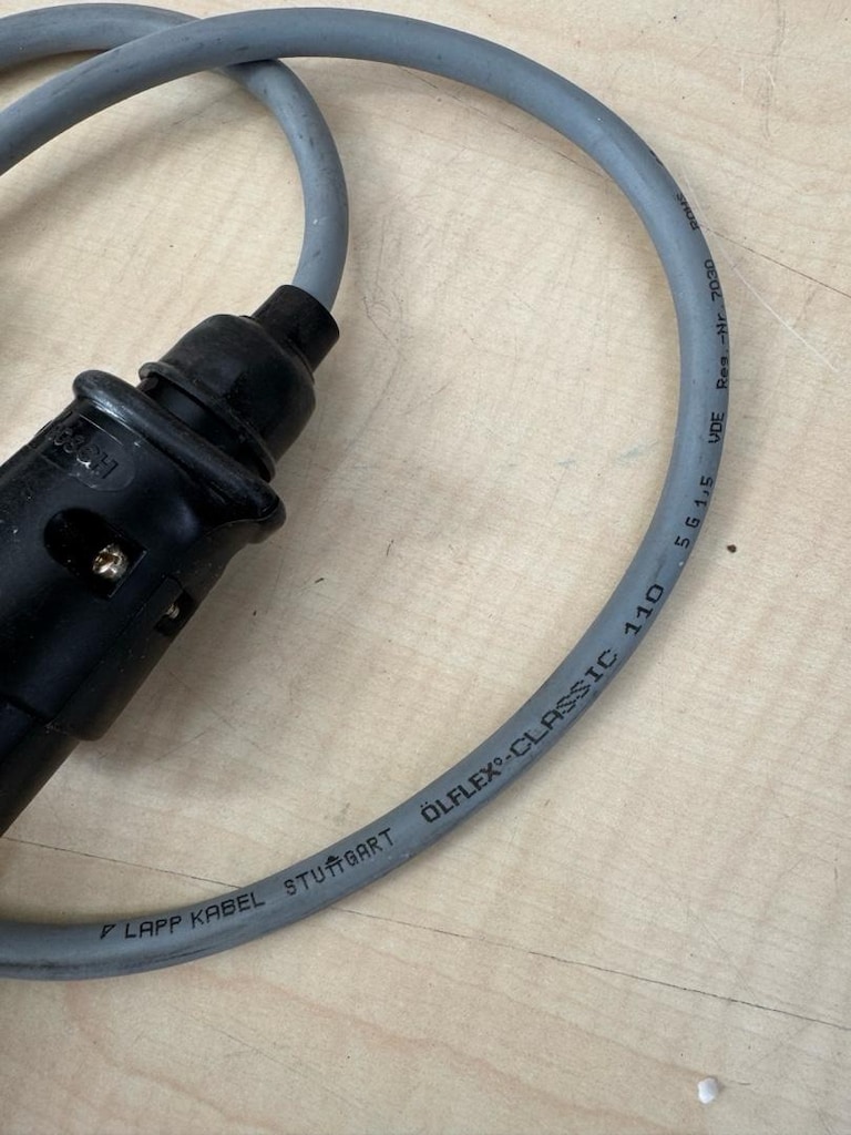 Lapp Kabel ÖLFLEX 5x1.5mm² - Bosch Soketli Endüstriyel Test / Bağlantı - 2