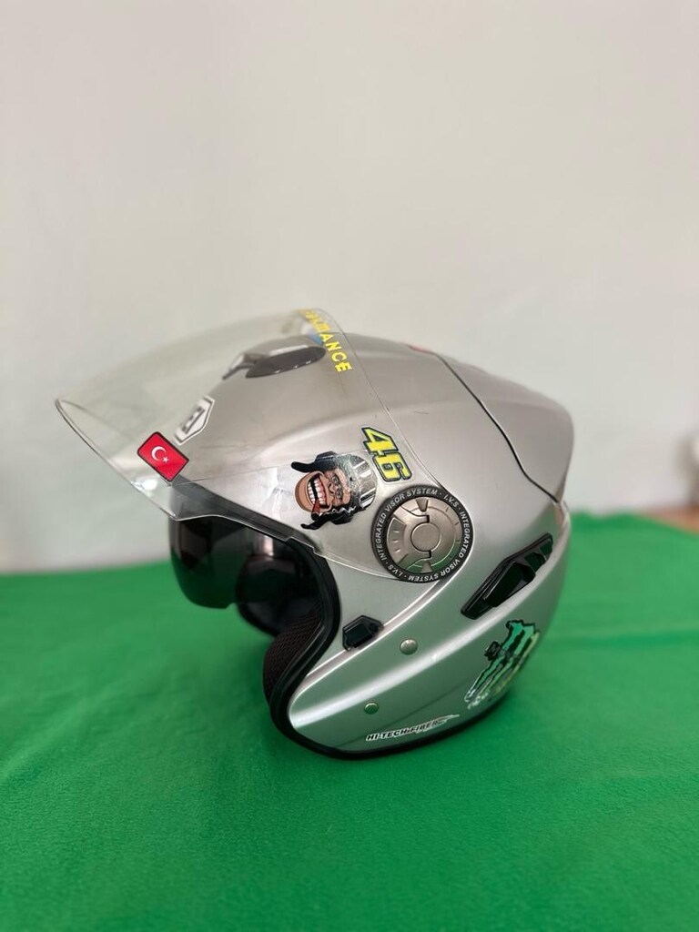 Zeus Kask Güneş Gözlüklü - Kompozit Kabuk - 6