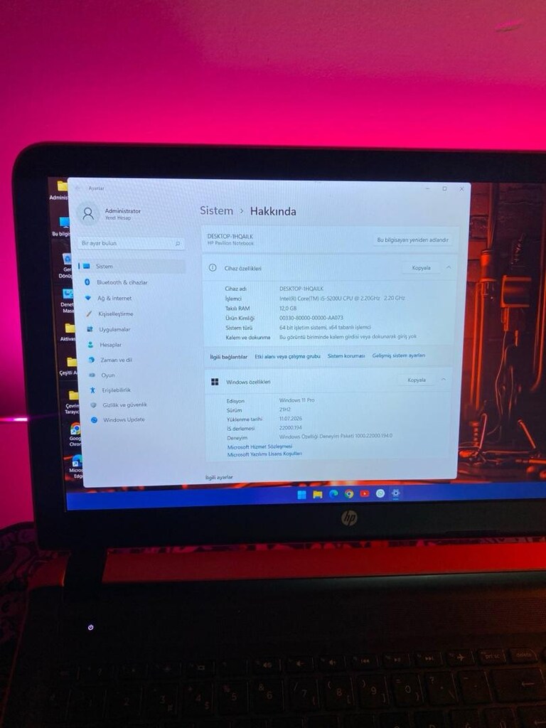 HP- İ5- ÖZEL SERİ OYUN PROGRAM LAPTOP - 3