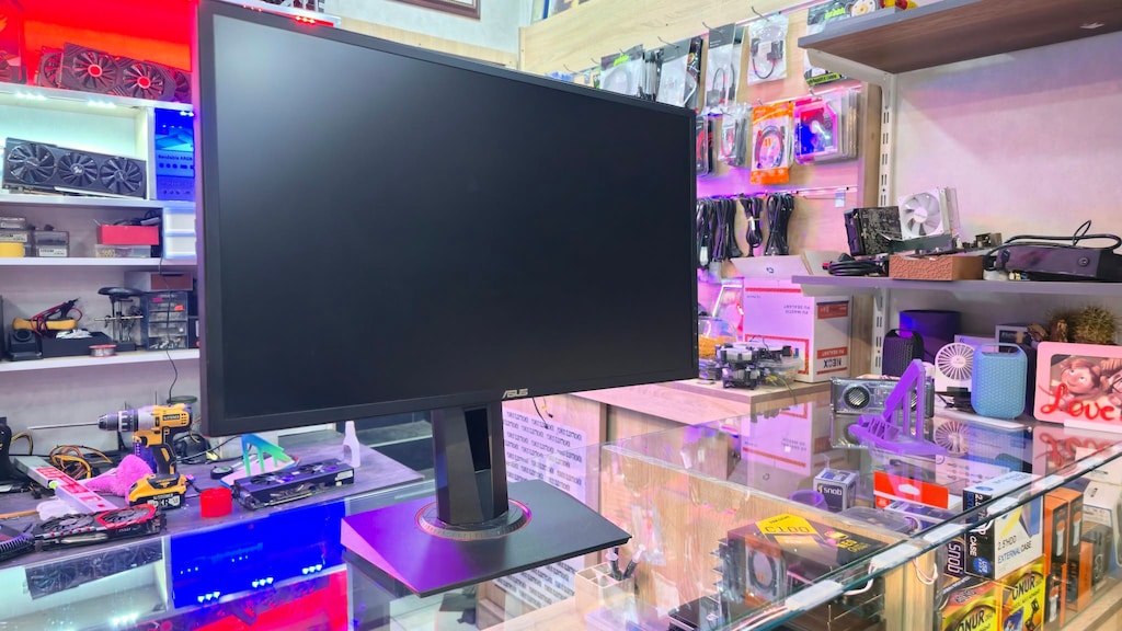 ASUS 165 HZ 0.5 MS PİVOT AYAK MONİTÖR HATASIZ ! - 5