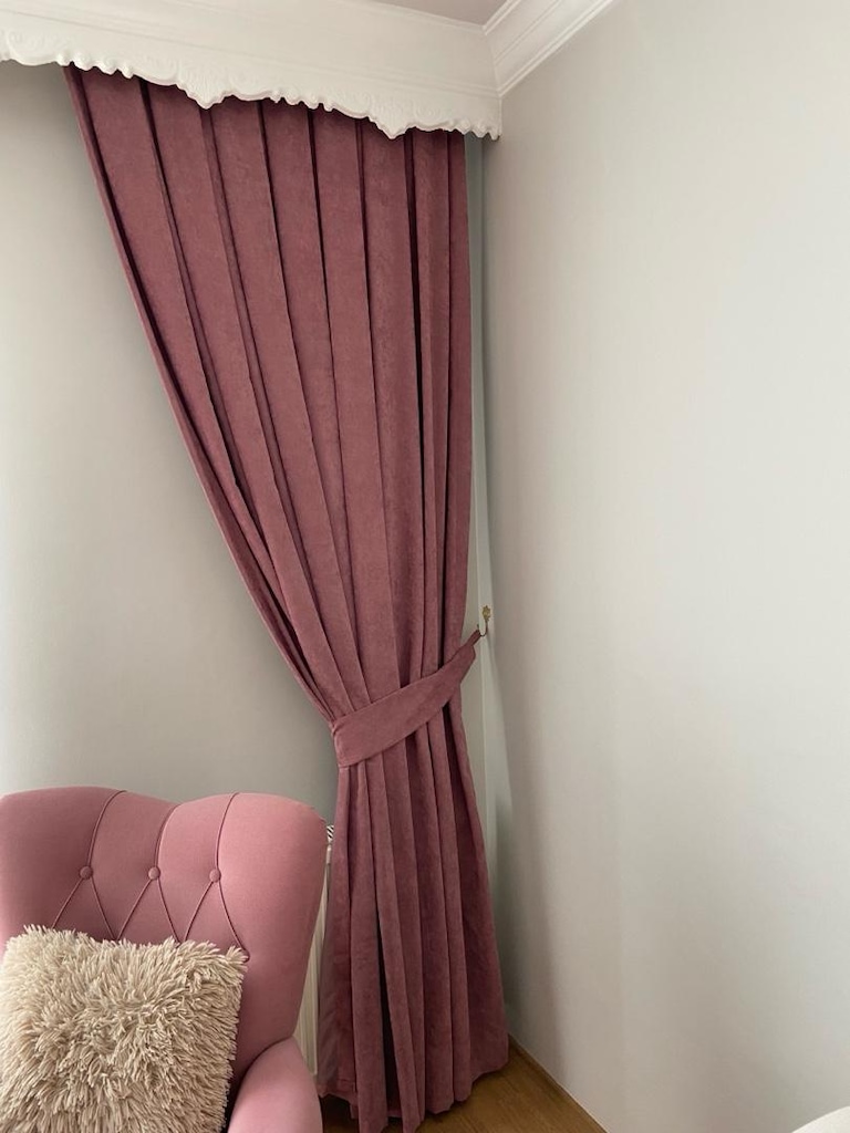 Salon fon perde ve kırlent kılıfı - 3