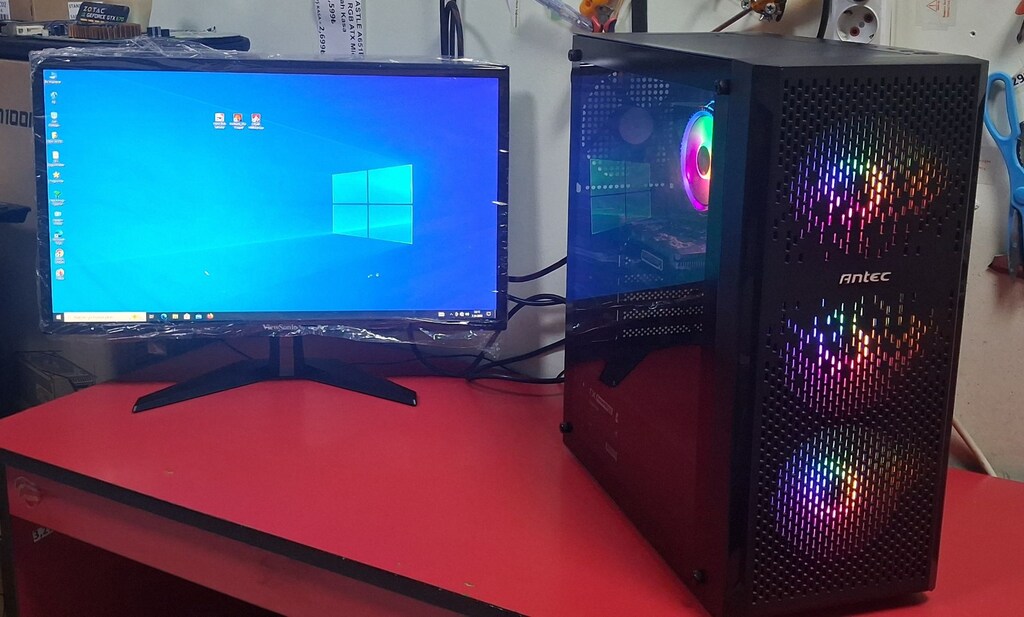 7.550₺'YE I7 2600+12GBRAM+4GBEKRANKARTLI+256SSD KASA ANTEC MARKA - 7