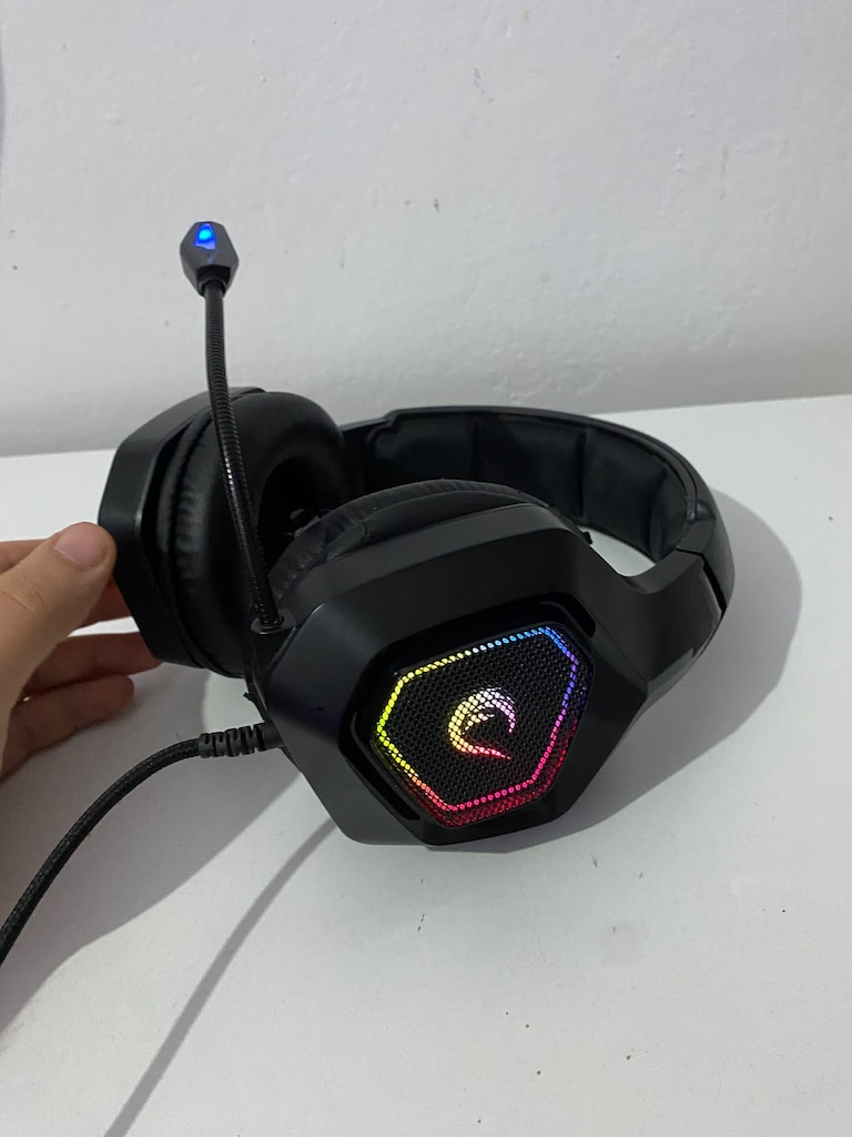 Rampage RGB Işıklı Kablolu Kulaklık - 5