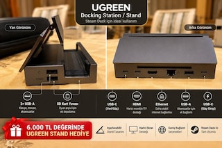 Steam Deck OLED| %100 Pil Sağlığı + UGREEN Dock Hediye - 5