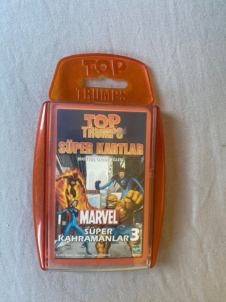 Top Trumps Oyuncu Kartları(Koleksiyon Parçası)-8 Adet(Tam Set) - 6
