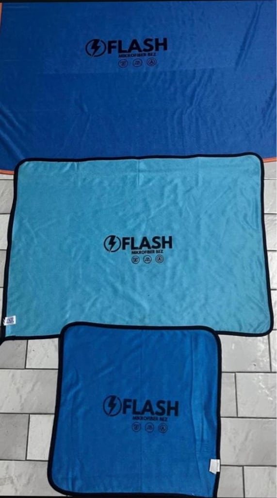 Flaş mikrofiber araç kurulama bezi - 2
