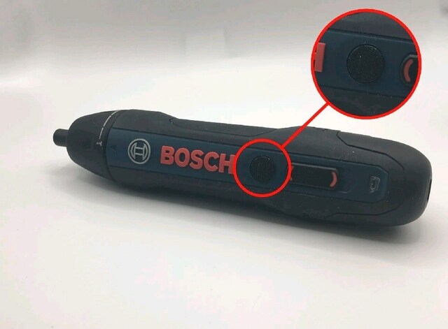 Bosch GO2 güç düğmesi