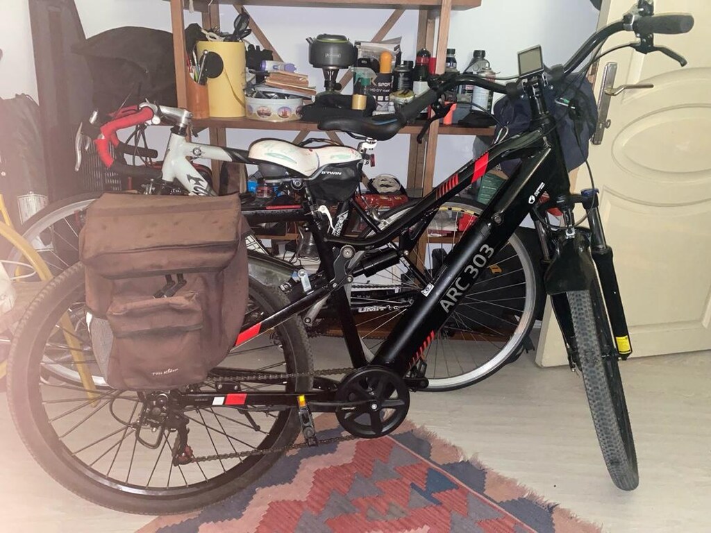 27.5 inch ithal E bisiklet(yerr tece) ( sıfır ayarında) - 8