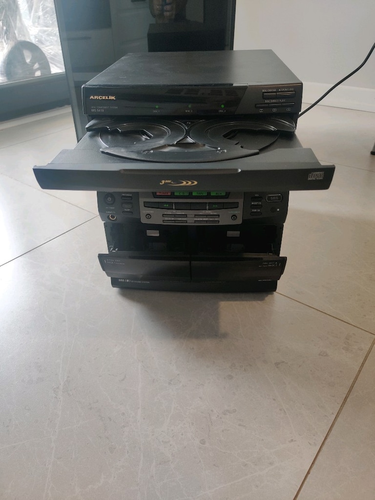 müzik kabini,TV,müzik seti,DVD player,resimli DVD kutusu - 9