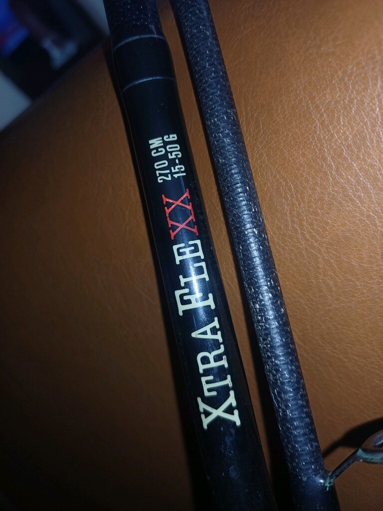 2.70 15.50gr atarlı spin olta takım 2000lik sıfır makina misina sarılı - 2