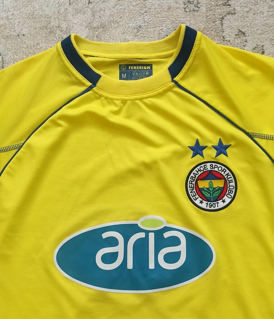 2002-2003 Sezonu Ortega Orijinal Fenerbahçe Deplasman Forma Fenerium - 3