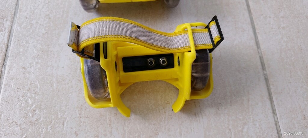 ışıklı topuk pateni flashing roller her ayakkabı için - 2