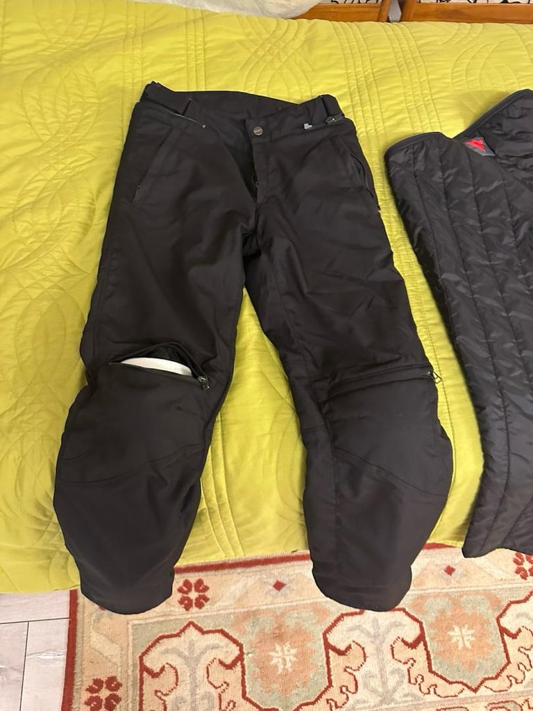 Dainese içlikli korumalı gorotex kumaş motosiklet pantolonu - 6