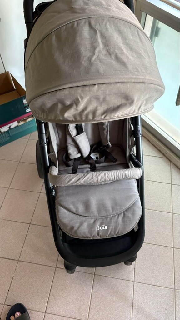 Joie Litetrax bebek arabası gri renk - 4