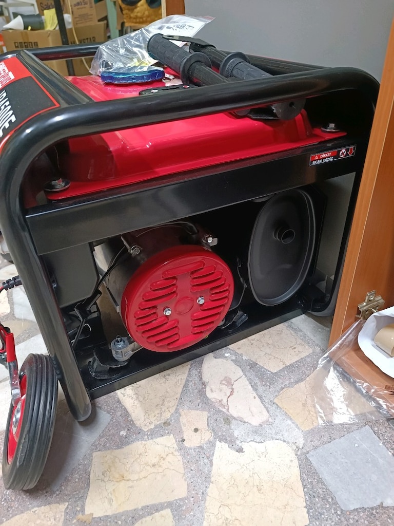 kimmeer plus marşlı ipli tekerlekli jeneratör - 3