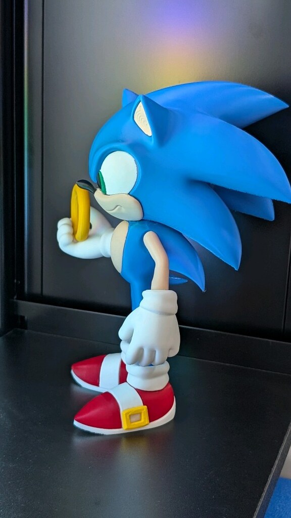 Dev Sonic Figür 3D baskılab_ankara - 2