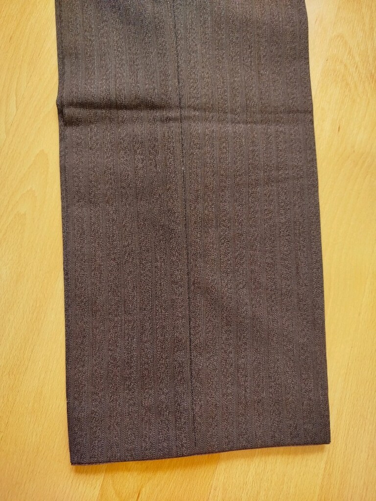 Vintage sıfır etiketli Kore'de üretilmiş çok kaliteli 55% yün erkek pa - 3