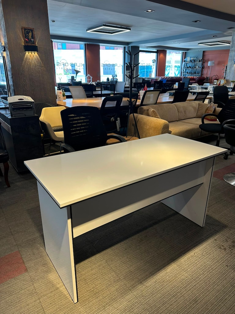 KLAS OFİS ÜSKÜDAR 140X65 BEYAZ BİREYSEL ÇALIŞMA MASASI - 2