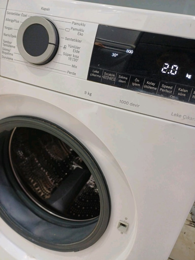 Bosch 9 KG çamaşır makinesi yeni seri - 3