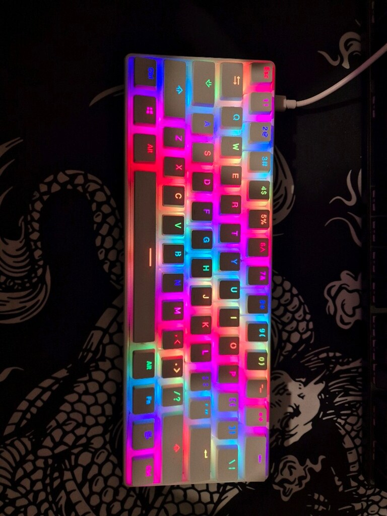 Rampage Kb-r135 Parvus Rgb Puding Key Gameing Klavye - 2