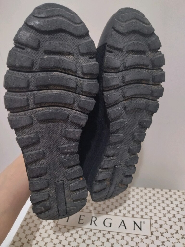 Tergan Deri ve Nubuk Sneaker Ayakkabı - 5
